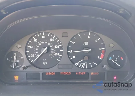 2002 BMW X5 3.0I z USA, uszkodzony, nr VIN 5UXFA53532LP31579